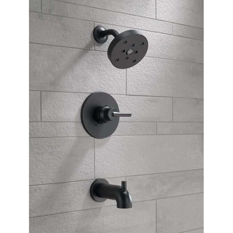 Delta Faucet selling Trinsic 14 Series Single-Function Shower Faucet Trim Kit, Matte Bl